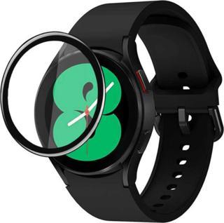 Coverzone Galaxy Watch 4 44mm Için Tam Kapatan Ppma Pet Saat Ekran Koruyucu