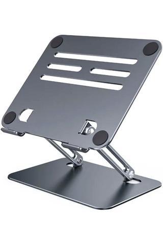 Coverzone Kaliteli Tok Alüminyum Dizüstü Bilgisayar Macbook Notebook Stand 180° Ayarlanabilir 10-17 inç P89