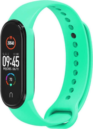 Coverzone Yeşil Xiaomi Mi Band 6 Uyumlu Termoplastik Kordon No-7