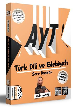 Benim Hocam Yayınları Ayt Türk Dili Ve Edebiyatı Video Destekli Soru Bankası  - Benim Hocam Yayınları