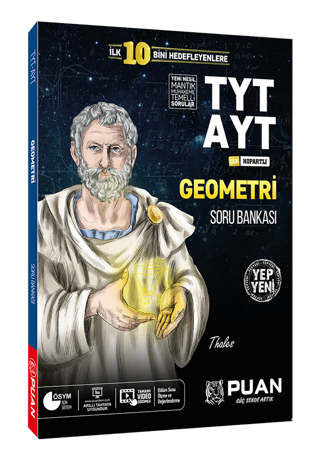 Puan Yayınları Tyt-Ayt Geometri Zor Soru Bankası - Puan Yayınları