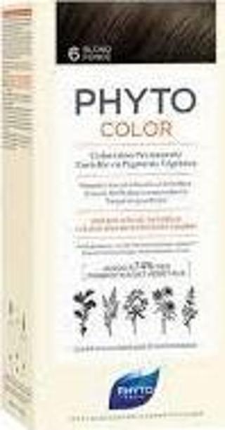 Phyto Color 6 Koyu Kumral Bitkisel Saç Boyası YENİ SERİ