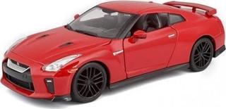 Bburago 2017 Nissan Gt-R Model Araba 1/24 Ölçek Kırmızı