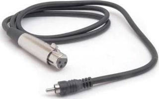 HOSA XRF-105 RCA (M) - XLR (F) BALANSIZ KABLO 1.5 MT.