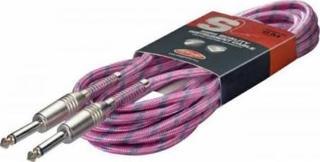 STAGG SGC6VT PK ENSTRÜMAN KABLO İP SARGI PEMBE 6 M
