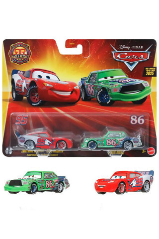 Cars İkili Karakter Araçlar Lihtning Mcqueen & Chick Hicks