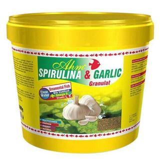 AHM Spirulina Garlic Granulat 250gr Açık Poşette
