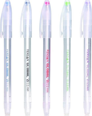 PENSAN TÜKENMEZ GLOBAL 0.5 2221 SIYAH - (12 Adet)