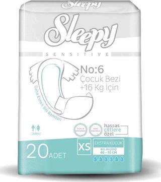 Sleepy X-Small Yetişkin Bezi 20 Adet