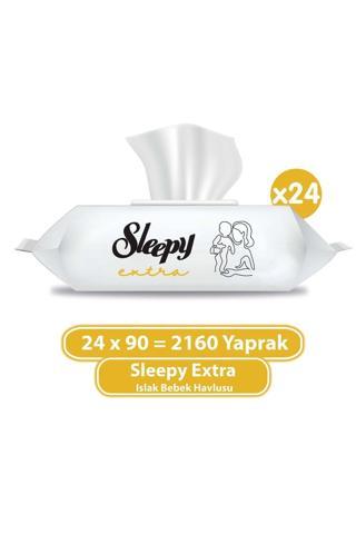 Sleepy Extra Islak Bebek Havlusu 24x90 (2160 Yaprak)