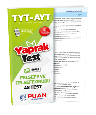 Puan Yayınları Tyt-Ayt Felsefe Çek Kopart Test - Puan Yayınları
