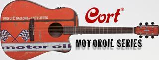 MOTOR OIL 2 BKS Elektro Akustik Gitar Siyah