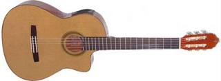 CG30RCE Standart Elektro Klasik Gitar Parlak Naturel