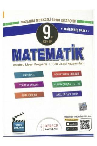 Derece Yayınları 9. Sınıf Matematik Set - Derece Yayınları