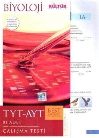 Kültür Yayınları Tyt-Ayt Best Biyoloji Çalışma Testi - Kültür Yayınları
