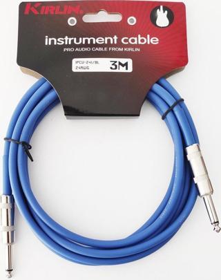 KİRLİN IPCV-241-BL ENSTRÜMAN KABLO 3 METRE MAVİ