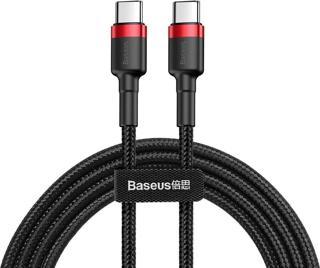 Baseus CATKLF-G91 Cafule 3A Type-C 1 Metre Şarj Kablosu Siyah