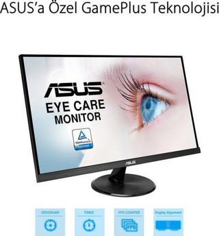 Asus 27" VP279HE 75HZ 1MS (Hdmi+Analog) Çerçevesiz Full HD IPS Vesa Monitör