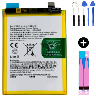 Realme Narzo 60 Pro BLP999 Uyumlu Güçlendirilmiş İthal Pil + Montaj Seti