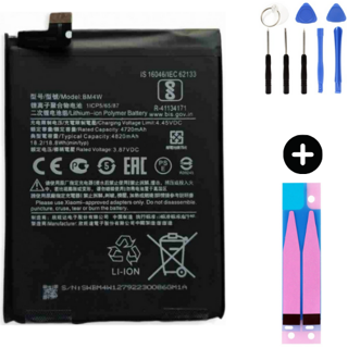 Xiaomi Mi 10T Lite 5G BM4W Uyumlu A Kalite Batarya Pil + Montaj Seti
