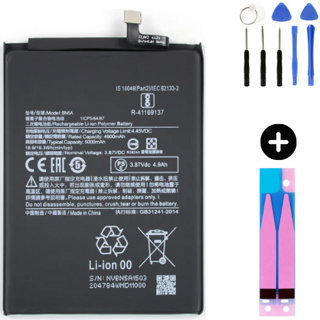 Xiaomi Pocophone Poco M3 Pro BN5A Uyumlu Güçlendirilmiş İthal Pil + Montaj Seti