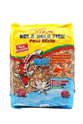 Ahm Koi Goldfish Mix Pond Sticks 1 Kg 