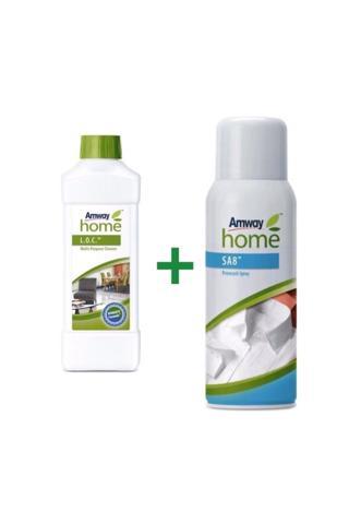 Amway Sa8 Yıkama Öncesi Sprey 400Ml + Loc Çok Amaçlı Temizleyici.