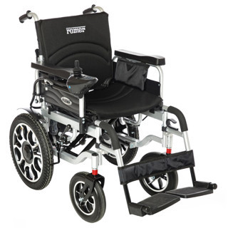Römer Akülü Tekerlekli Sandalye | Katlanabilir, Çelik Şase ve Elektromanyetik Fren Sistemli R101