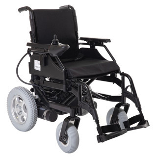 Römer Akülü Tekerlekli Sandalye | 2x340W Motor Gücü, 24V32Ah JEL Akü ve Katlanabilir Çelik Şase R106