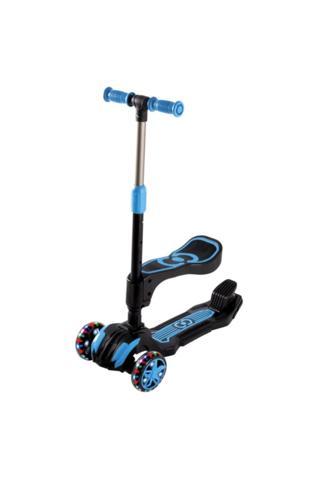 Cool Wheels Combo Oturaklı Scooter 3-7 Yas Mavi