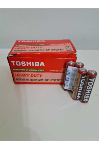 Toshiba Toshıba Aaa Kumanda Pili 40 Adet