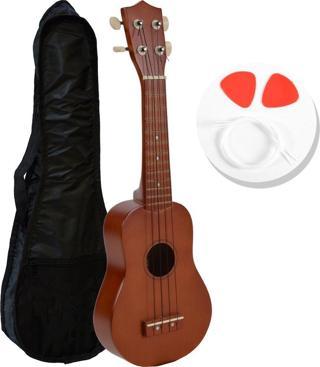 KA325BRN Soprano Ukulele Öğrenme Seti