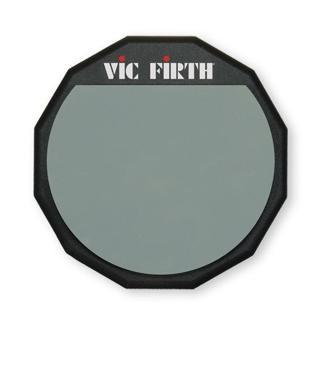 Vicfirth-4c PAD12 12" Tek Taraflı Davul Çalışma Padi Yumuşak Lastik