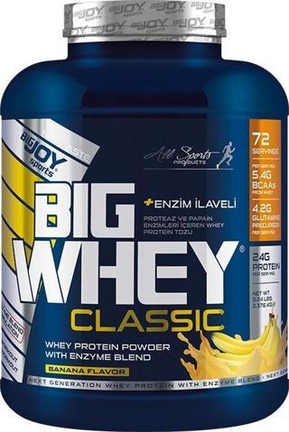 Bigjoy Sports Big Whey Classic Whey Protein 2376 gr - Muz