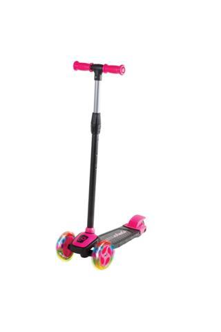 Furkan Oyuncak Pembe Cool Wheels Led Işıklı 3 Tekerlekli Yükseklik Ayarlı Twist Çocuk Scooter 3-9 Yaş