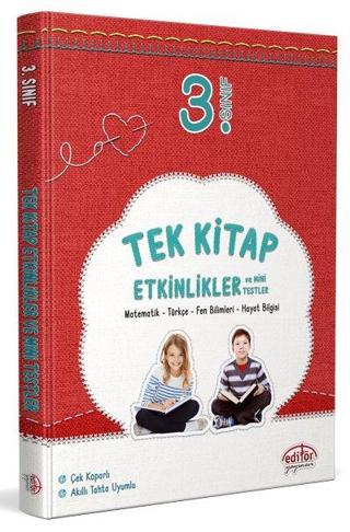 Editör Yayınları 3. Sınıf Tüm Dersler Tek Kitap Etkinlikler Ve Mini Testler