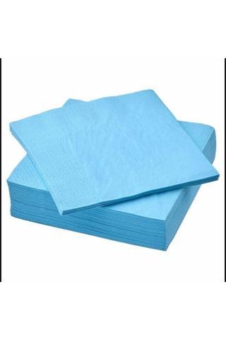 Ikea Fantastısk Peçete, Mavi, 40X40 Cm, 50 Adet