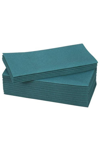 Ikea Mottaga Peçete Turkuaz 38X38 Cm 25 Adet 30508587