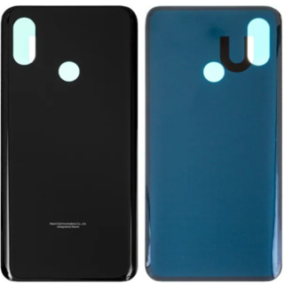 Xiaomi Mi 8 Uyumlu Arka Pil Kapağı Siyah 