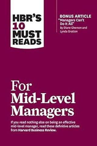 HBR's 10 Must Reads for Mid-Level Managers