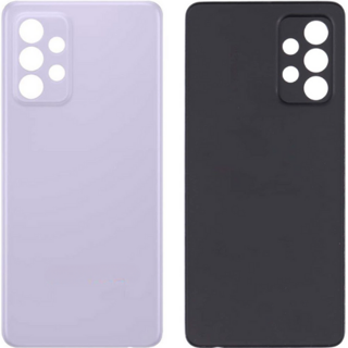 Samsung A52 5G SM-A526 Uyumlu Arka Pil Kapağı Mor