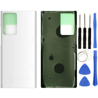 Samsung Galaxy Note 20 Ultra SM-N985 Uyumlu Arka Pil Kapağı Beyaz + Tamir Seti