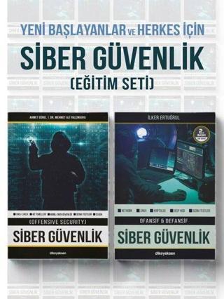 Yeni Başlayanlar ve Herkes İçin Siber Güvenlik Eğitim Seti - 2 Kitap Takım - Ahmet Gürel - Dikeyeksen
