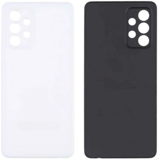 Samsung A52 5G SM-A526 Uyumlu Arka Pil Kapağı Beyaz