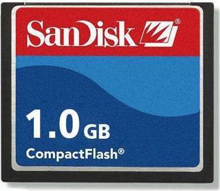 1 GB SANDISK CF COMPACT FLASH KART