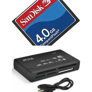 Sandisk 4 GB Compact Flash Hafıza Kartı - USB 2.0 Cf Kart Okuyucu