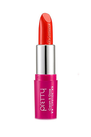 Flormar Ruj - Pretty Lipstick Carrot Red P322