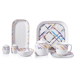 Korkmaz Kappa Collection 28 Parça Kahvaltı Takımı A8582
