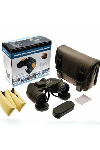 Lenscape 20X50 Profesyonel El Dürbünü - Perma Focus - Otomatik Netleme - Su Geçirmez - 1000M/40M-Yeşil