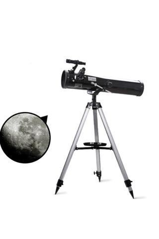 Lenscape 76 X 700 Profesyonel Aynalı Uzay Teleskopu Siyah